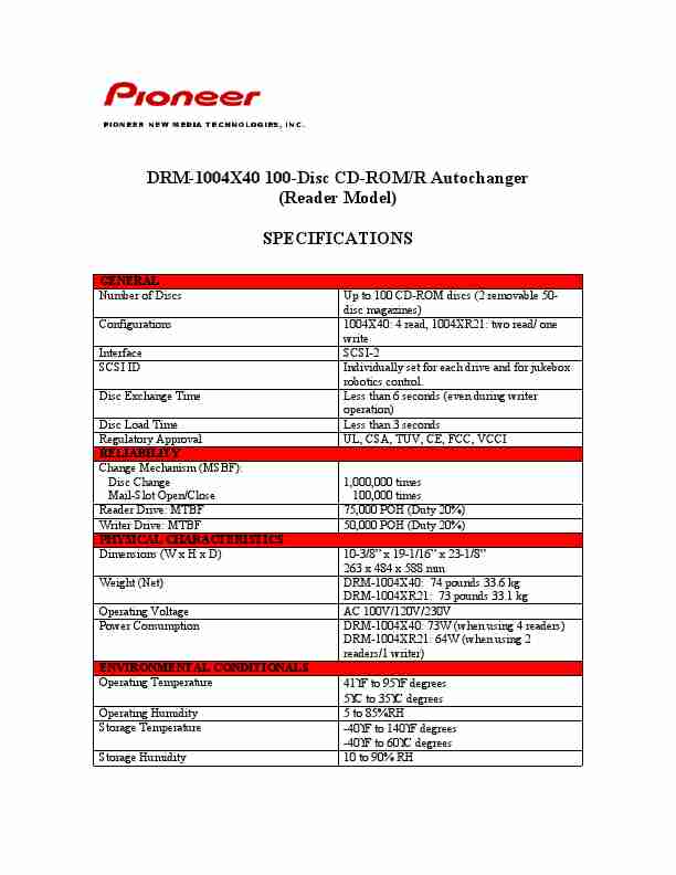 Pioneer CD Player DRM-1004X40-page_pdf